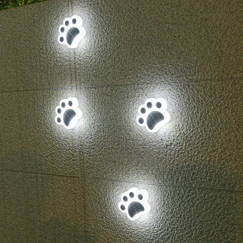 Outdoor Waterproof Outdoor Courtyard Garden Layout Villa Small Yard Decoration Lawn Lamp Solar Cat's Paw Underground Lamp