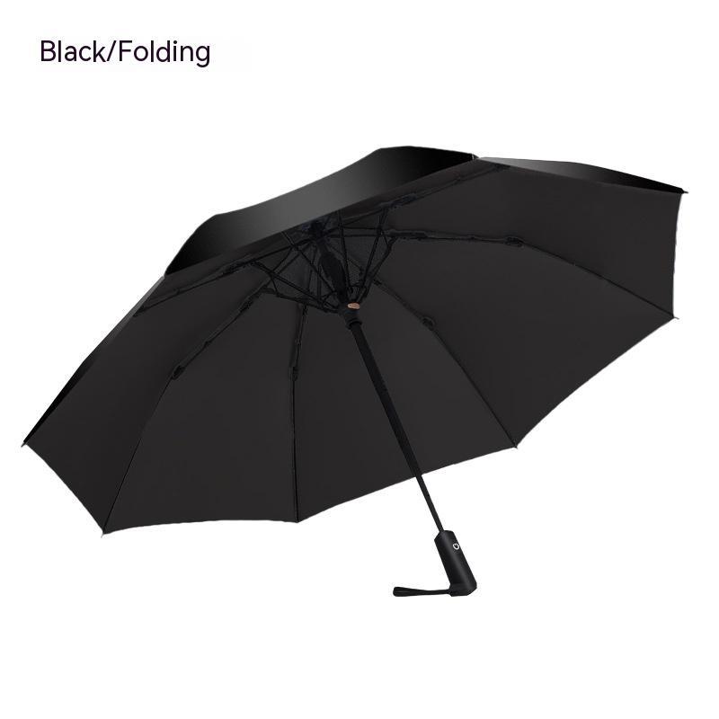 USB Power Bank Umbrella With Fan Summer Cooling