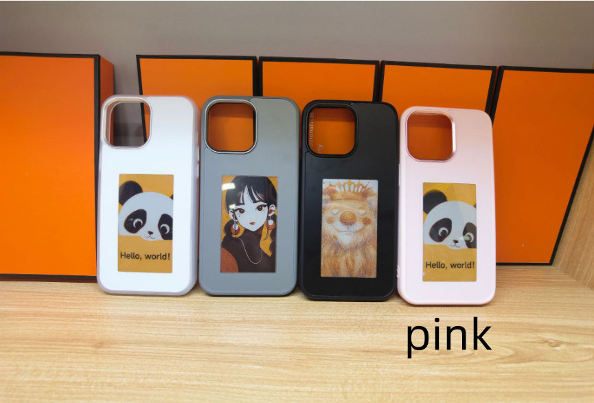 Four-color E-ink Screen Projection Screen DIY Phone Case