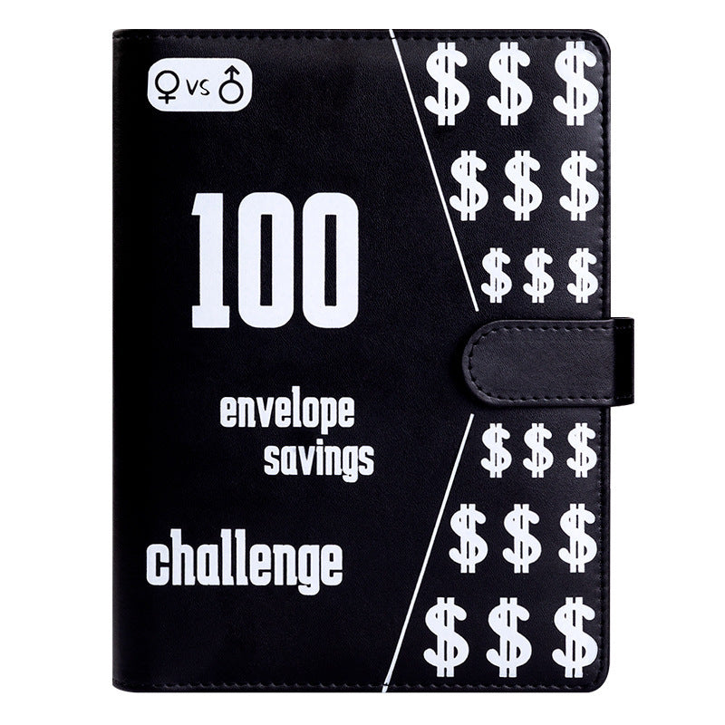 Loose Spiral Notebook Challenge Cash Envelope Savings Book